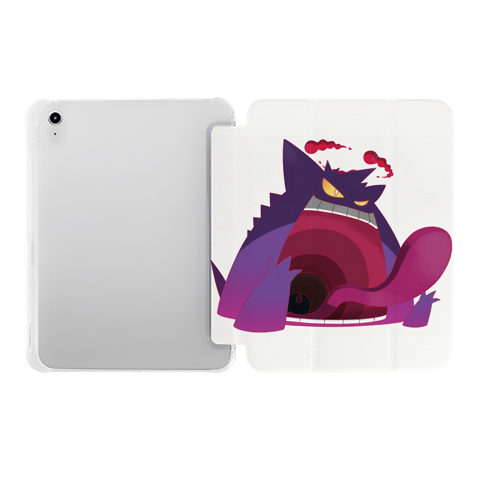 （画像用） ポケットモンスター Pokémon IPad ケース ペン収納付き 三つ折りスタンド PUレザー×シリコン 対応機種9.5/10.5/10.9インチ